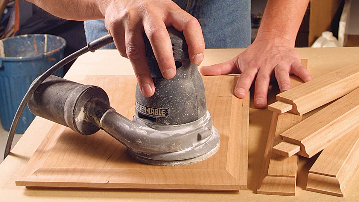 Sanding MDF/Ply/Timber